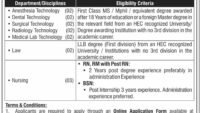 The University of Haripur Jobs 2025 Advertisement