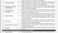 Directorate General of Public Relations Muzaffarabad Jobs 2025