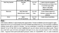 New Vacancies in Defence Housing Authority DHA Karachi 2025