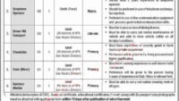 Non-Technical Job Vacancies in Pak Army 605 Regional Workshop EME Nowshera 2025